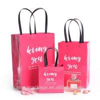 Attractive and durable hot sale eco friendly paper made luxury gift bag