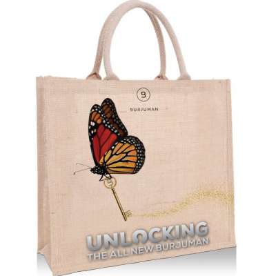 The newest quality new style durable jute bag