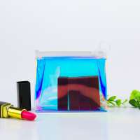 Fashion Women's waterproof Fashion hologram makeup bag lipstick Holographic cosmetic bag